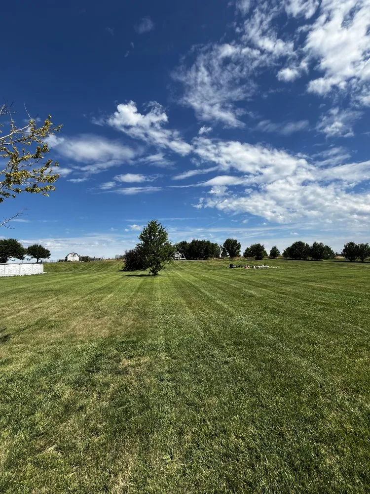 Professional outdoor landscaping in Amherst, NE by Maximum Landscaping & Lawncare