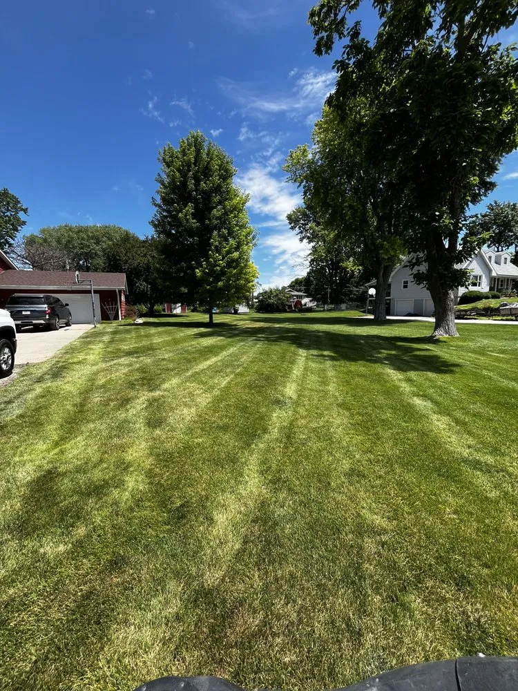 Custom yard cleanup service for residential properties across Amherst, NE - Maximum Landscaping & Lawncare