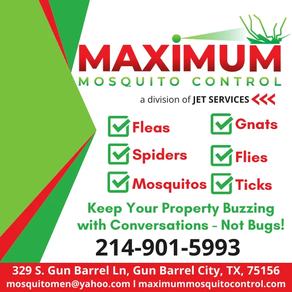 Reliable garden landscaping for year-round maintenance across Gun Barrel City, TX - Maximum Mosquito Control