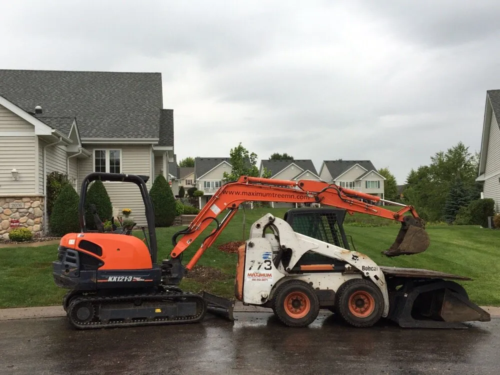 Custom garden landscaping for homes in Plymouth mn, MN by Maximum Tree Service & Landscaping