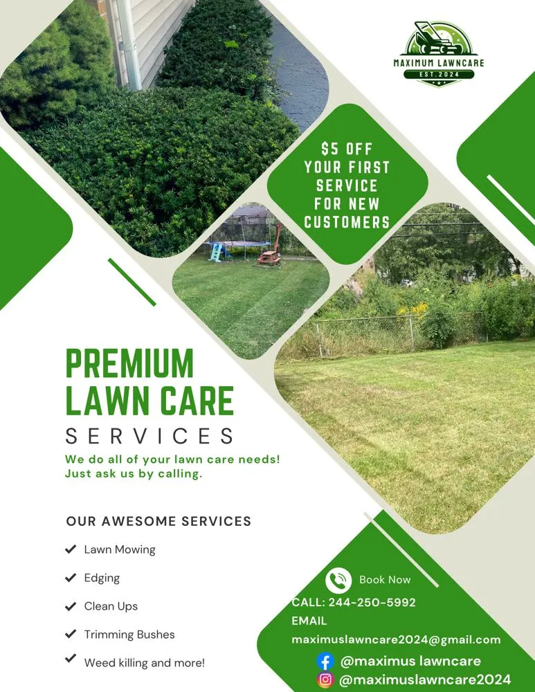 Local lawn mowing service in Glendale Heights, IL - Maximus Lawncare
