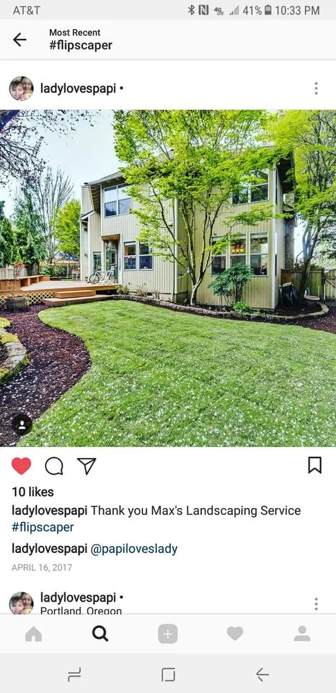 Trusted landscape design for homes in Cornelius, OR by Max's Landscaping Service