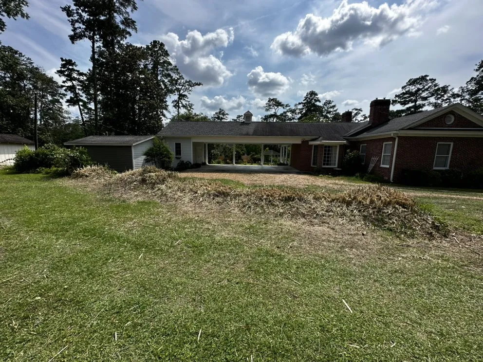 Professional lawn mowing service for residential properties across Thomasville, GA - Maxwell Land Management