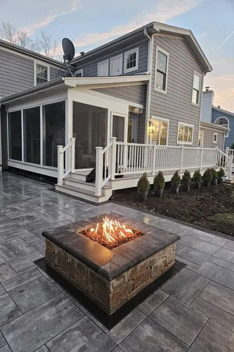 Local landscape installation in Harvard, IL by Maya Lawn Landscaping