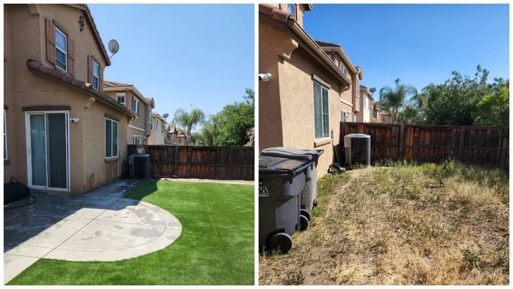Custom yard cleanup service for beautiful yards across Moreno Valley, CA - Mayan Construction