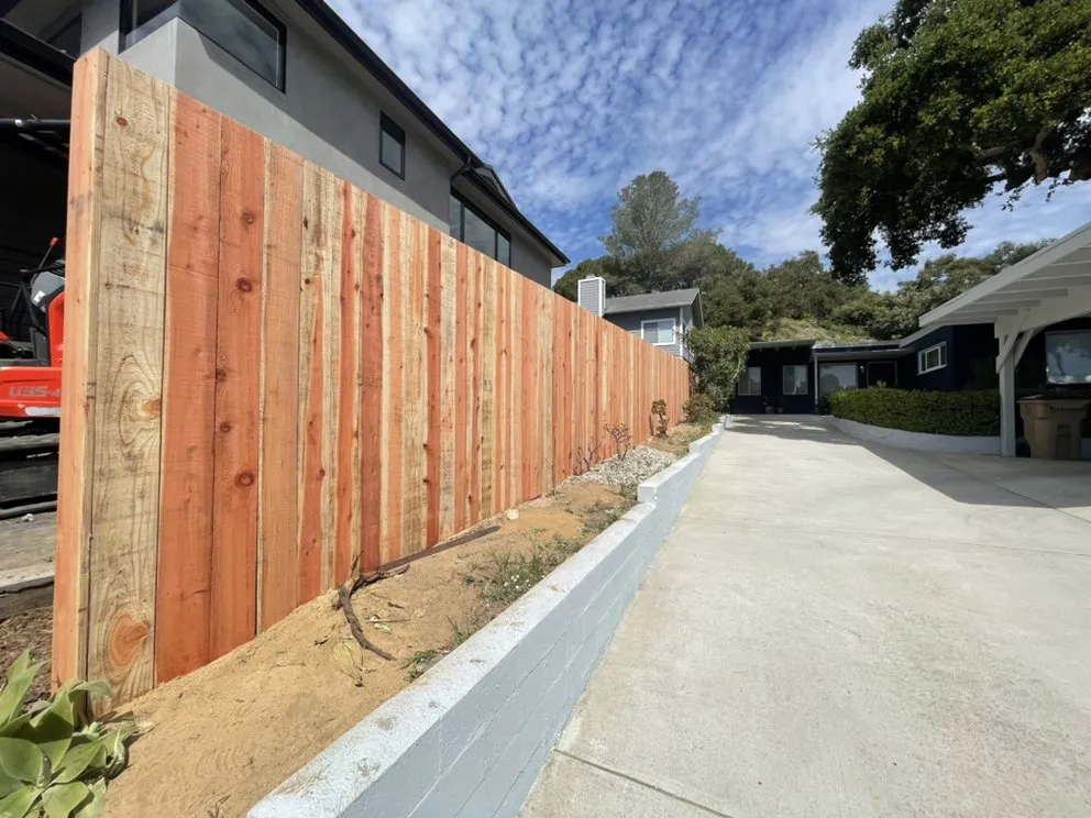 Custom landscape installation in Santa Barbara, CA - Mayan landscape Construction