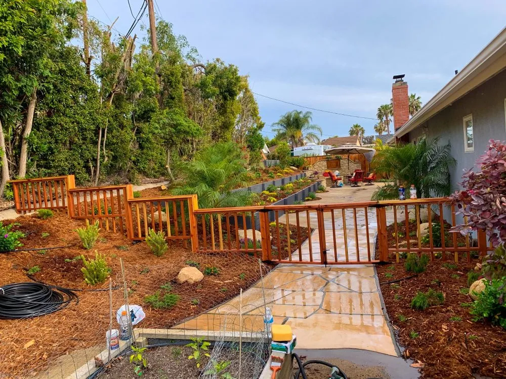 Professional garden landscaping in Santa Barbara, CA - Mayan landscape Construction