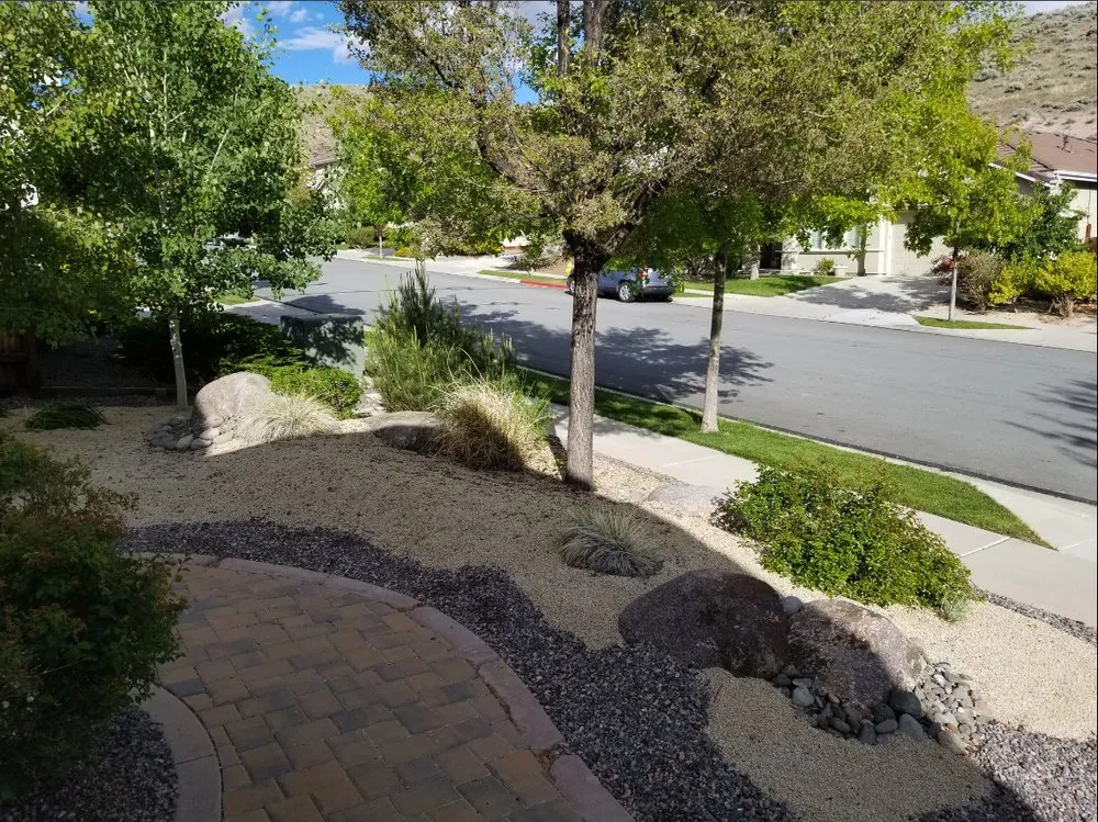 Top-rated landscape design for beautiful yards across Sparks, NV - Mayan Lawn
