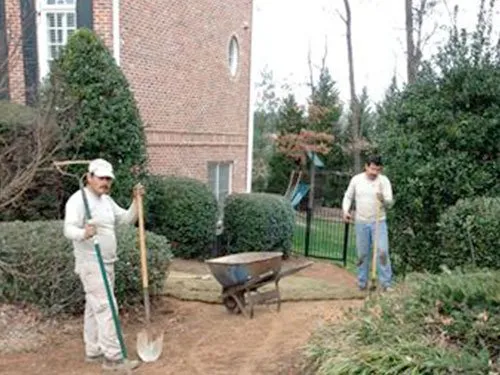 Top-rated residential landscaping for homes in Suwanee, GA by Mayer Landscape