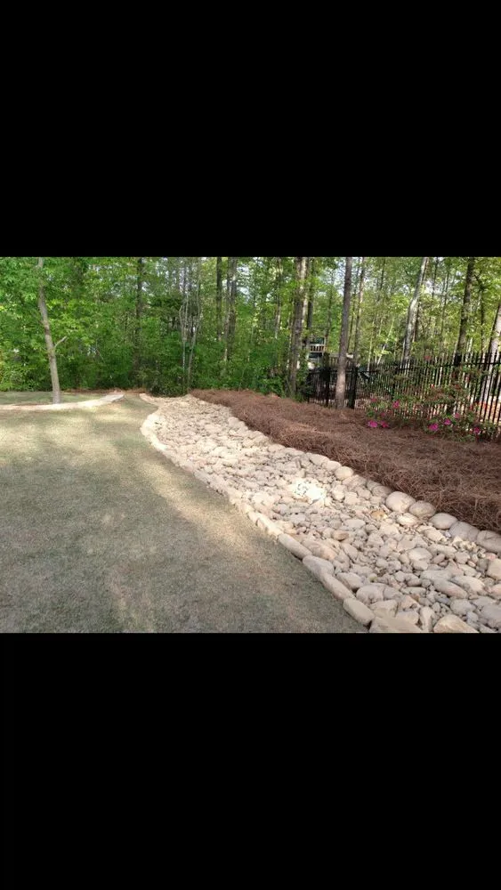 Custom residential landscaping for residential properties in Suwanee, GA by Mayer Landscape