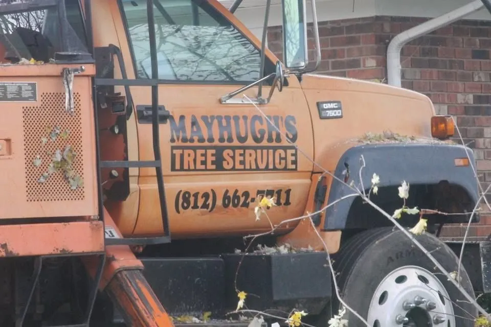 Custom yard cleanup service in Greensburg, IN by Mayhugh's Lawn Care