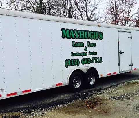 Professional landscape design for year-round maintenance in Greensburg, IN by Mayhugh's Lawn Care