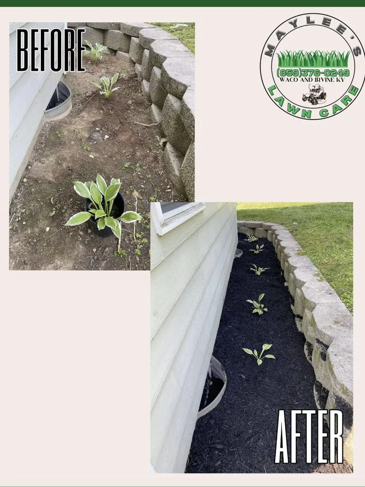 Local outdoor landscaping experts serving Waco, KY - Maylee’s Lawn Care