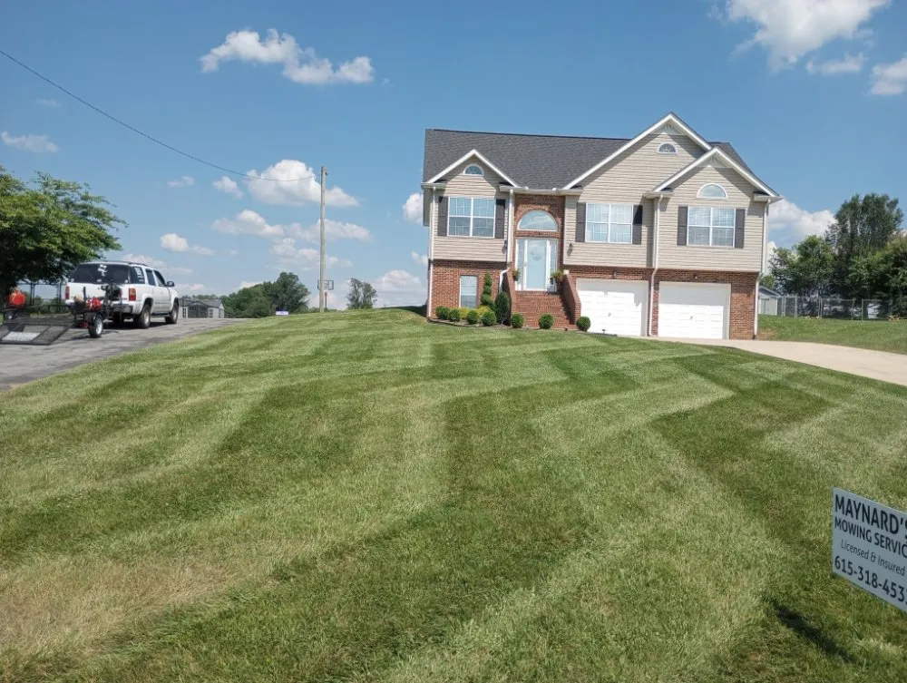 Expert landscape design in Sparta, TN by Maynard's Mowing Service
