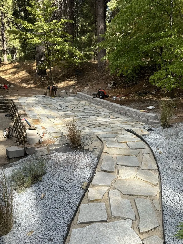 Custom landscape design in Chicago Park, CA by Mayo Brothers Landscaping