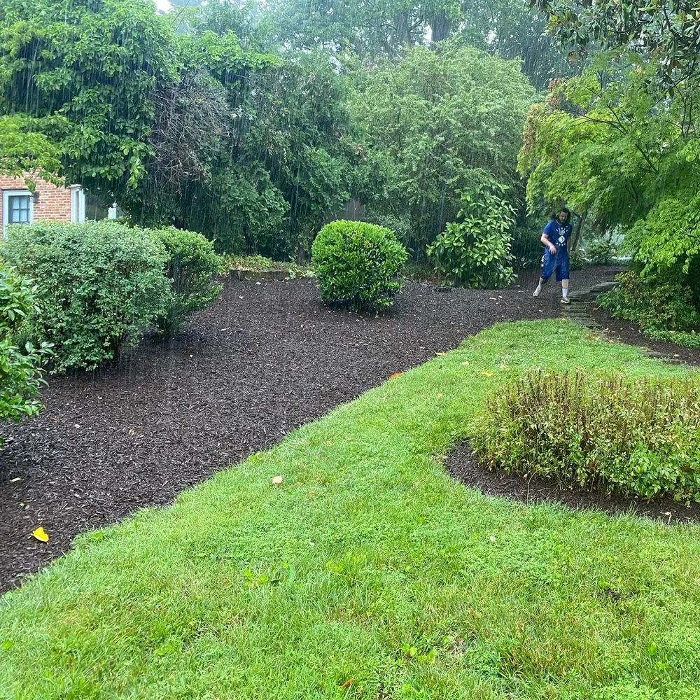 Custom landscape installation in Reston, VA - May’s Landscaping