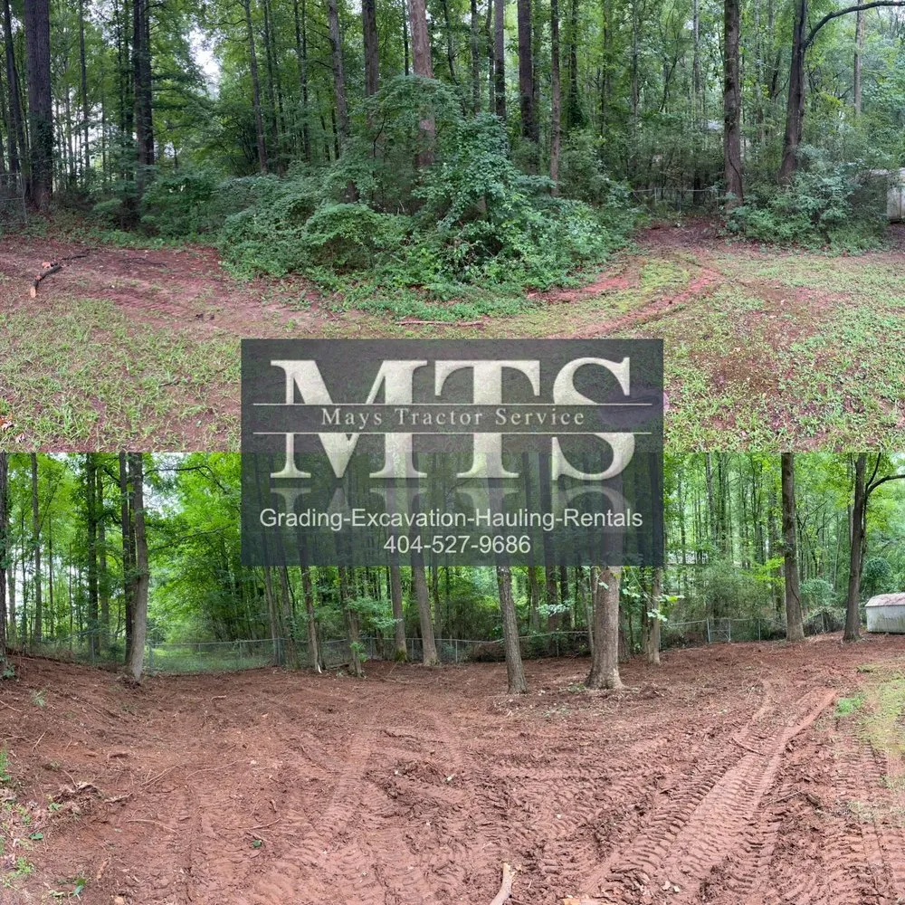 Expert outdoor landscaping near you in Fayetteville, GA by Mays Tractor Service