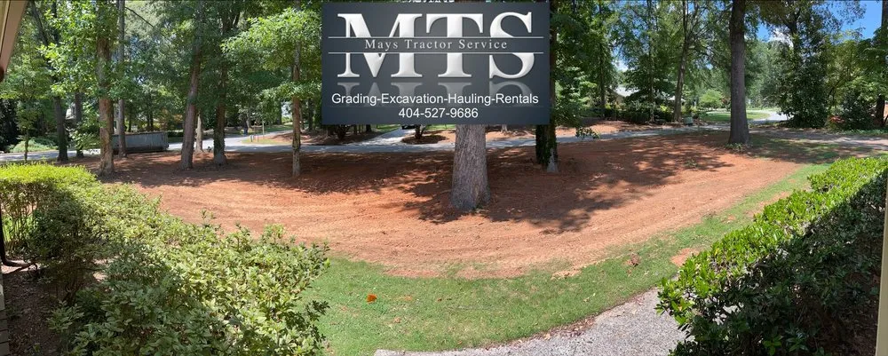 Trusted lawn mowing service in Fayetteville, GA by Mays Tractor Service