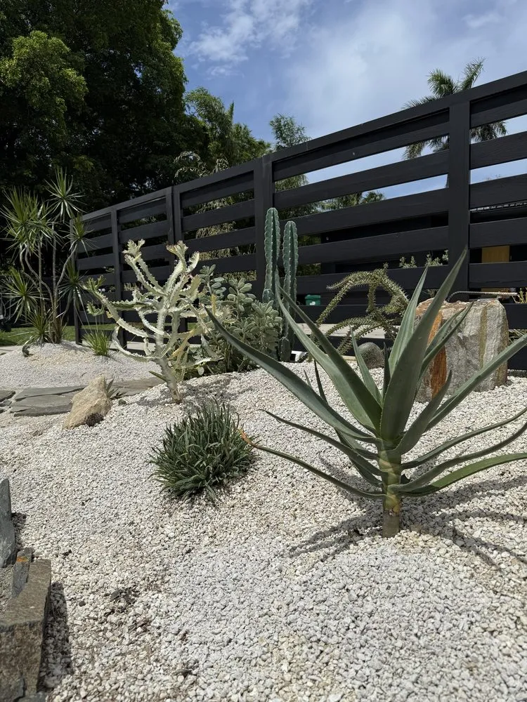 Professional garden landscaping in Hialeah, FL by Mazzeta Landscape Design