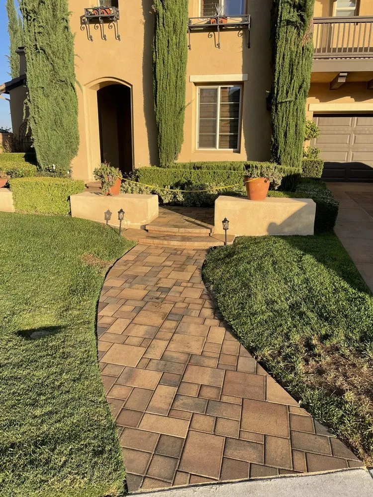 Professional landscape installation for homes in San Diego, CA by MB Clean & Seal