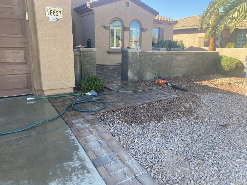 Custom landscape installation in Peoria, AZ - M&B Landscape
