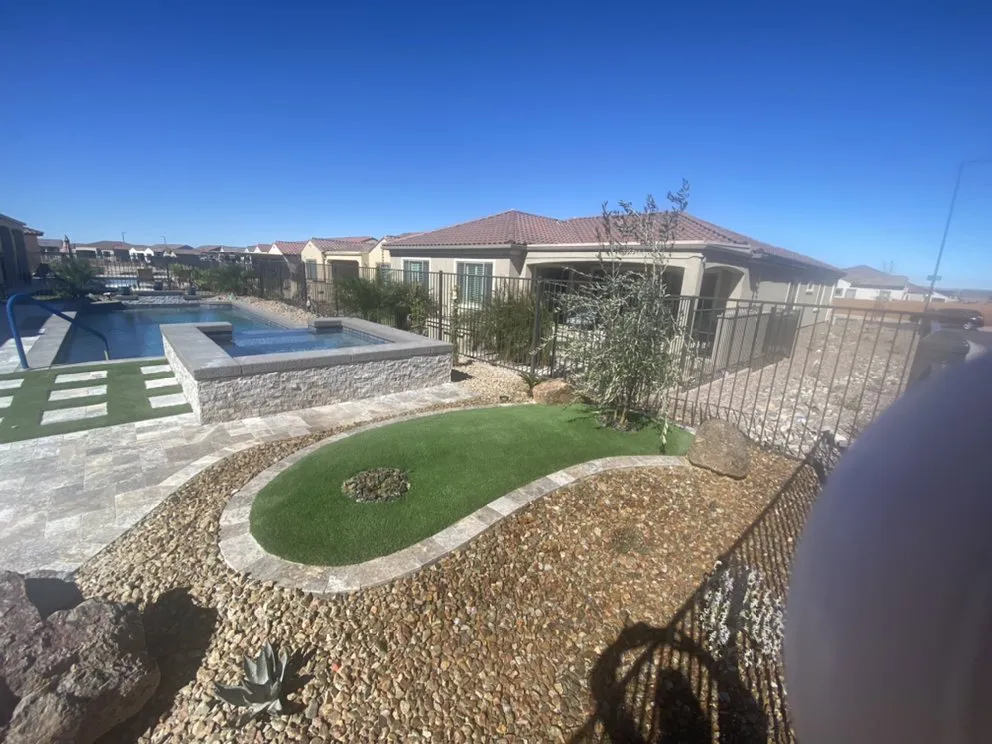 Local garden landscaping for year-round maintenance in Peoria, AZ by M&B Landscape
