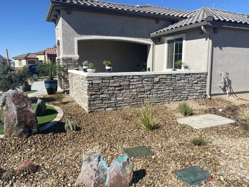 Custom residential landscaping for homes in Peoria, AZ by M&B Landscape
