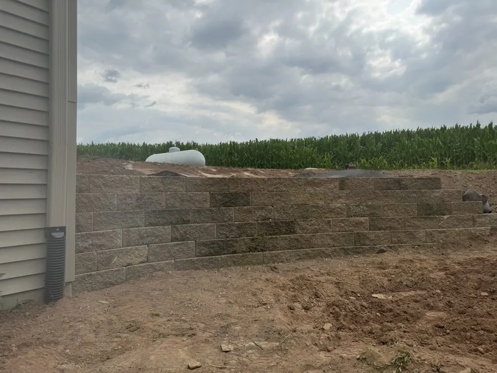 Local yard maintenance with custom design in Sarona, WI by M&B Landscape Services