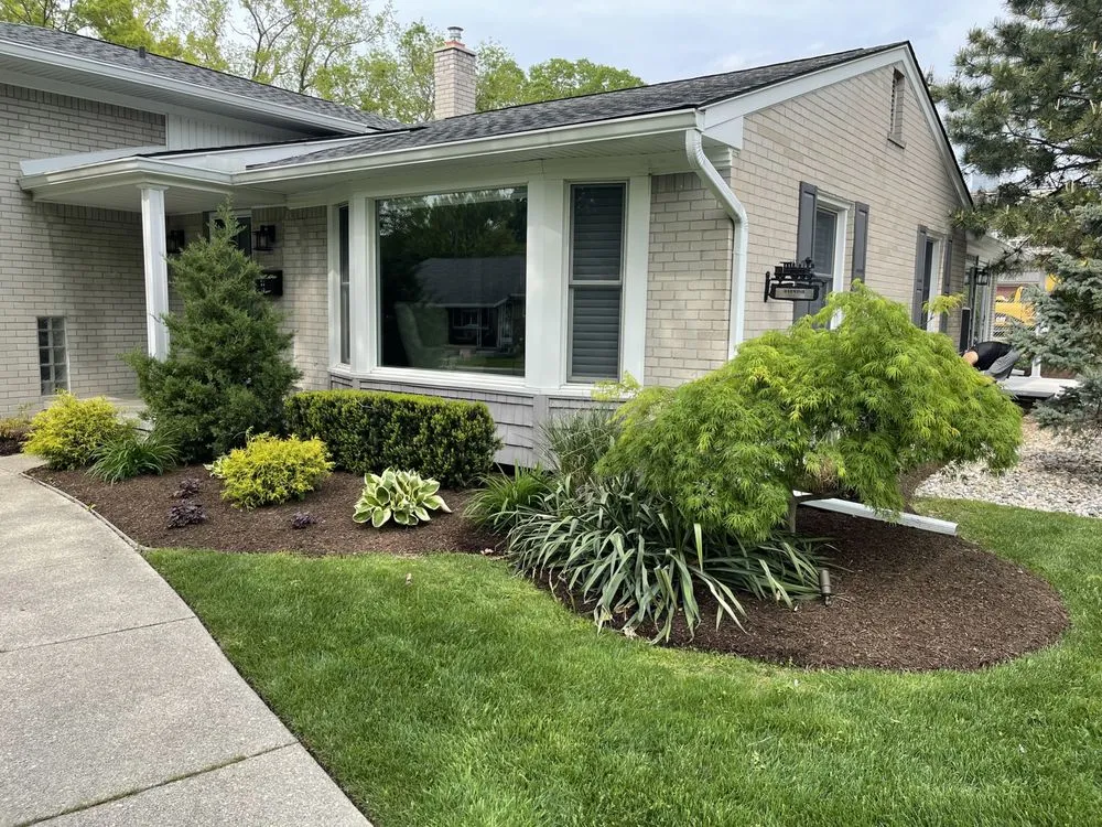 Expert residential landscaping in Troy, MI by M&B Lawn and Landscape