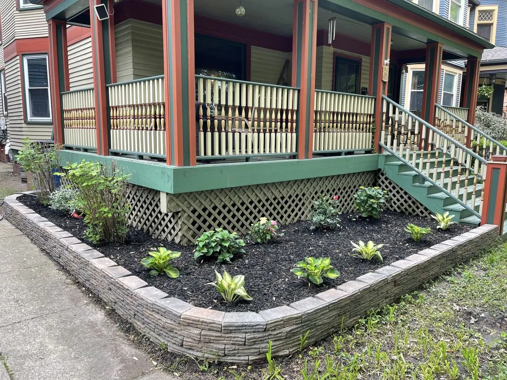 Custom landscape design in Troy, MI by M&B Lawn and Landscape