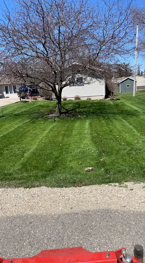 Local lawn mowing service for residential properties in Saint Ansgar, IA by MB Lawn Mowing