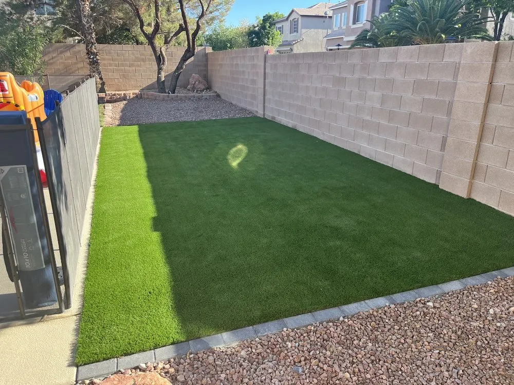 Reliable yard maintenance in Las Vegas, NV by MBA Landscaping Service