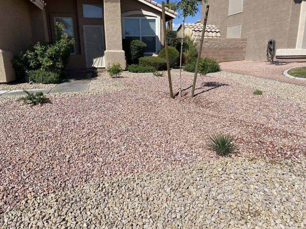 Expert lawn care service with custom design in Las Vegas, NV by MBA Landscaping Service