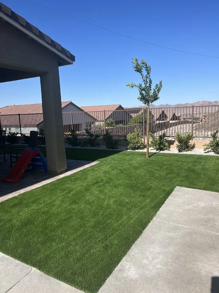 Local landscape installation for beautiful yards in Las Vegas, NV by MBA Landscaping Service