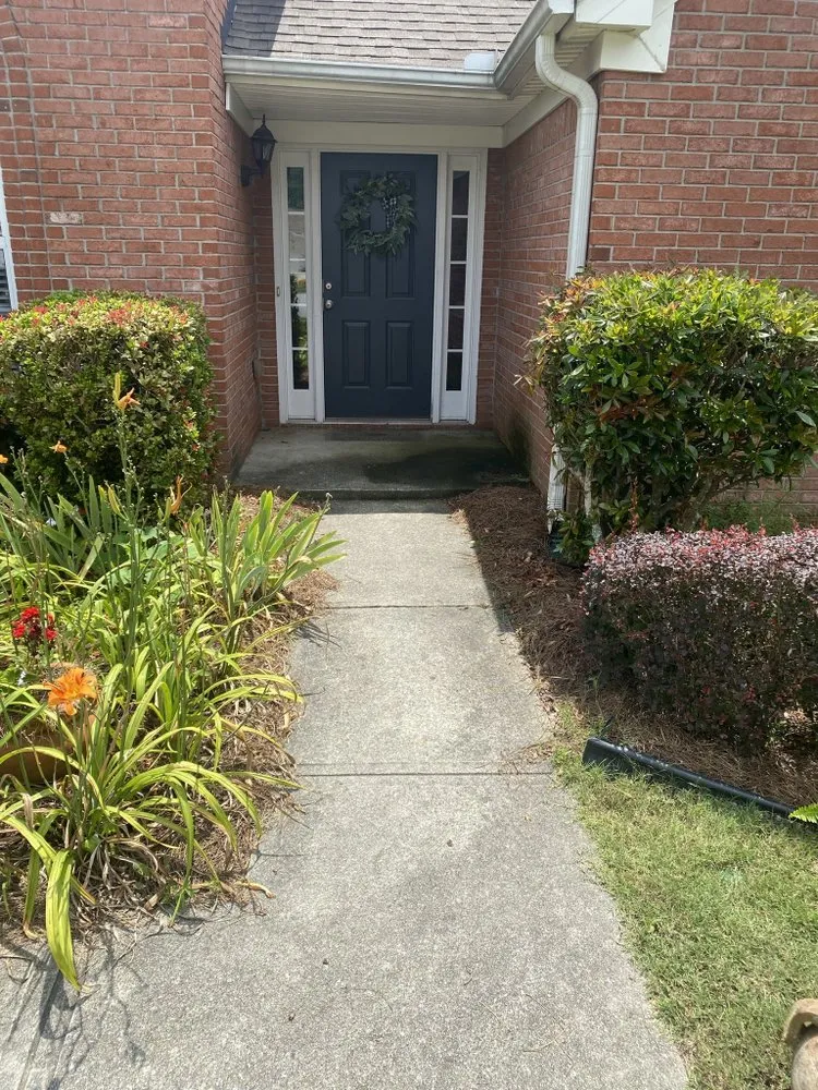 Custom residential landscaping in Fayetteville, GA by MBC Power Washing