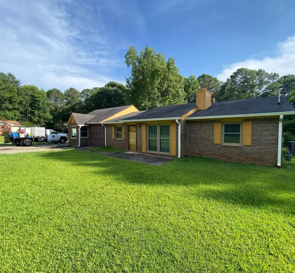 Affordable landscaping services with custom design in Fayetteville, GA by MBC Power Washing