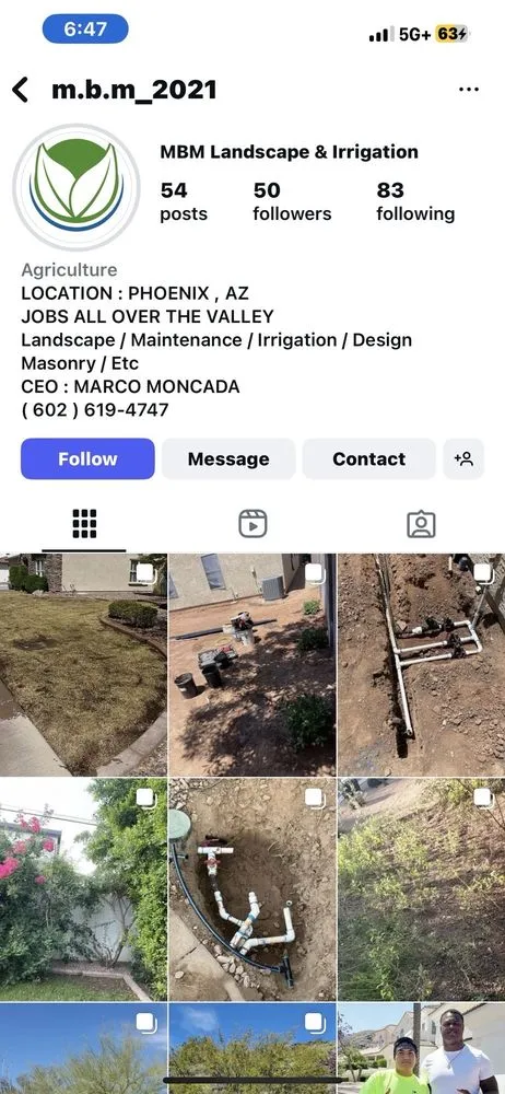 Reliable lawn care service for residential properties across Tonopah, AZ - MBM Landscaping