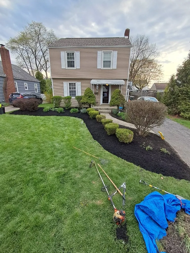 Affordable landscape installation for residential properties in Columbus, OH by MBS Design