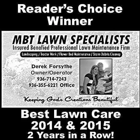 Custom garden landscaping for beautiful yards in Huntsville, TX by MBT Lawn Specialist