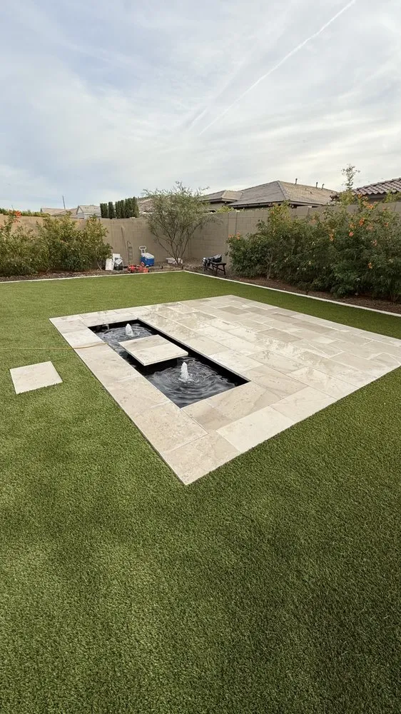 Professional landscaping services with custom design across Tempe, AZ - Mc Construction