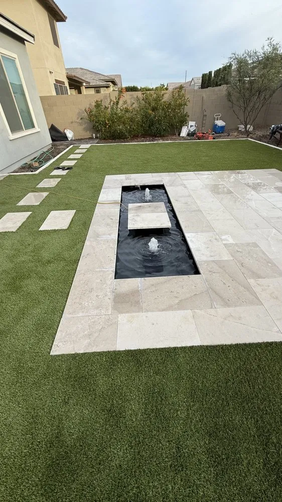 Top-rated landscape installation in Tempe, AZ by Mc Construction