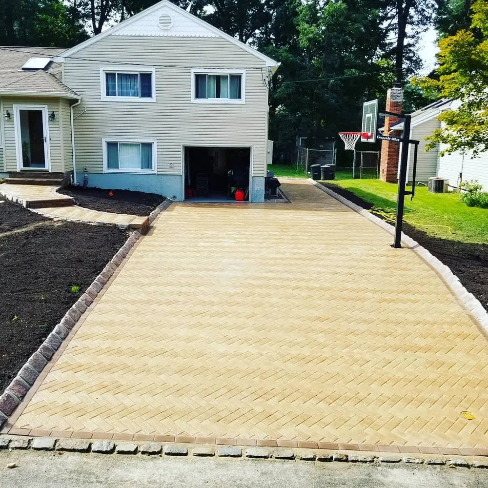 Professional lawn mowing service for outdoor upgrades in Elizabeth, NJ by MC Irrigation Contractors