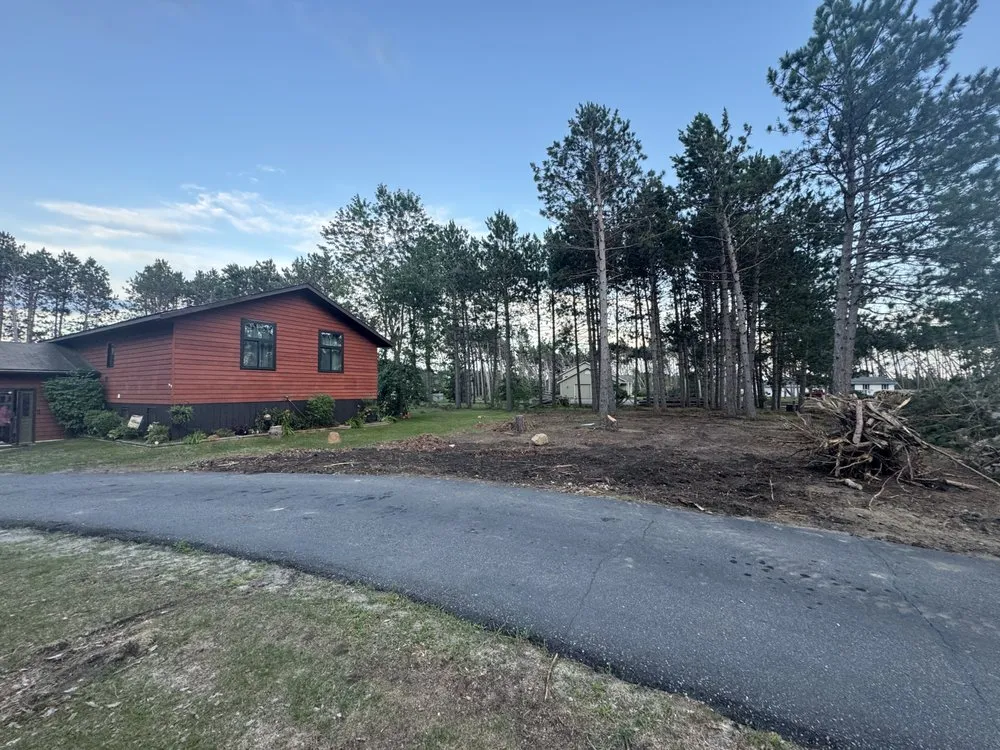 Local yard cleanup service for homes in Bemidji, MN by MC Land Services