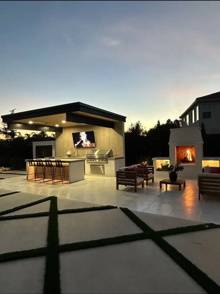 Custom landscaping services for residential properties in Roseville, CA by MC Landscape Creation's