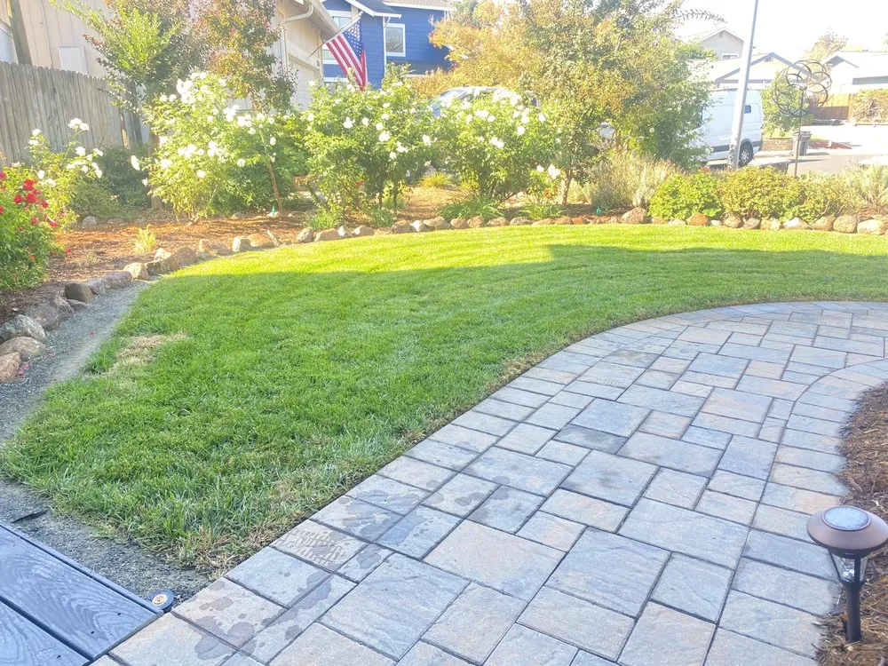 Expert outdoor landscaping in Fairfield, CA by M&C Landscaping and maintenance services