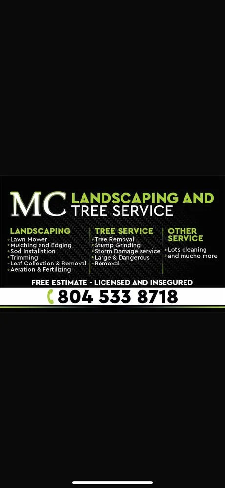 Local landscape design in Henrico, VA - Mc Landscaping and Tree Service