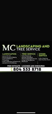 Mc Landscaping and Tree Service Logo