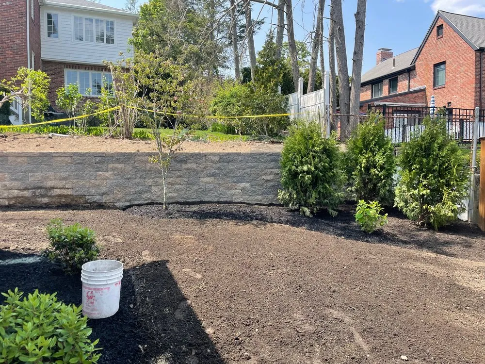 Expert yard maintenance with custom design in Winchester, MA by MC Landscaping