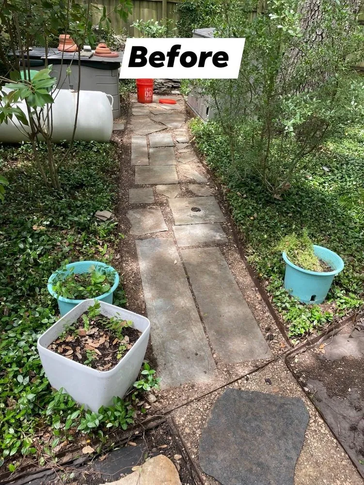 Custom garden landscaping for outdoor upgrades in Bastrop, TX by M.C. Lawn & Scapes