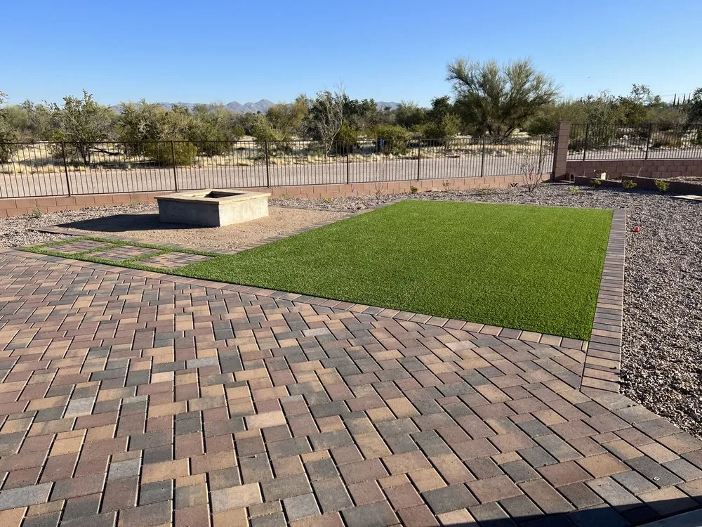 Reliable lawn care service for outdoor upgrades in Tucson, AZ by MC Masonry And Landscaping